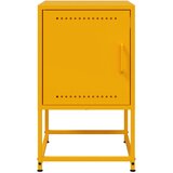  Noćni ormarići 2 kom boja senfa 36 x 39 x 60,5 cm čelični | shoptok.hr