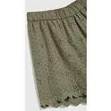 Marisse Olive Cotton Shorts | shoptok.hr