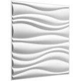 WallArt 3D stenski paneli "Waves" 12 kosov GA-WA04 Cene