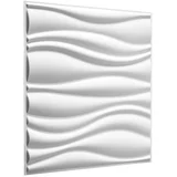 WallArt 3D stenski paneli "Waves" 12 kosov GA-WA04