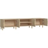 TV ormarić boja hrasta 180 x 31 5 x 40 cm od konstruiranog drva | shoptok.hr