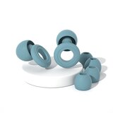 INF Ušesni čepki z odpravljanjem hrupa z etuijem Grey+Blue, (5000130213) | Shoptok.si