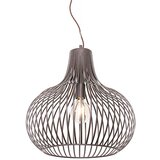 QAZQA Moderna viseča svetilka rjava 48 cm - Sapphira Cene
