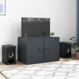 TV ormarić antracit 67 x 39 x 44 cm čelični | shoptok.hr