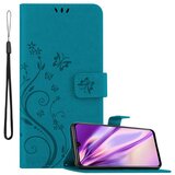  Honor 10i/20i/20 LITE/Huawei Enjoy 9S rožnato zlata - ovitek v cvetličnem dizajnu z magnetnim zapiranjem, stoječo funkcijo in režami z, (20565206) | Shoptok.si