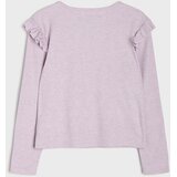 Sinsay Rebrasti komplet: bluza s volanima i hlače Stitch | shoptok.hr