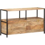 vidaXL Komoda 110x35x65 cm trden mangov les | Shoptok.si