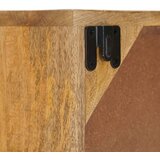  Ručno rađeni noćni ormarić Tamnije smeđi teak 40x30x40 cm | shoptok.hr