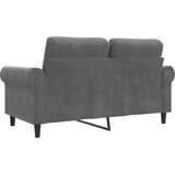  Dvosjed tamnosivi 120 cm baršunasti | shoptok.hr
