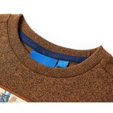  Dječja majica s dugim rukavima prošarana boja konjaka 104 | shoptok.hr