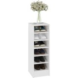 vidaXL ormarić za cipele bijeli 31,5 x 35 x 90 cm od iverice | shoptok.hr
