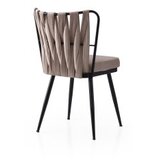 Hanah home set stolica Kusakli-222 V4, 67,5x63x103,5 cm, 4 dijela, Smeđa | Eponuda.ba