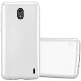  case, združljiv z nokia v kovinskem srebru - zaščitni pokrov, narejen iz fleksibilnega silikona tpu, (20585620) | Shoptok.si