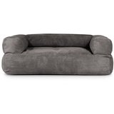 SLOWDOWN Svetlo siva vreča za sedenje iz rebrastega žameta Sofa MooG – | Shoptok.si