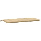  Jastuk za vrtnu klupu prošarano bež 120 x 50 x 7 cm od tkanine | shoptok.hr