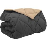 Zimska pokrivača Antracit i taupe 200 x 240 cm Mikrovlakna | Eponuda.com