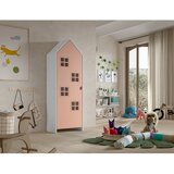 Vipack Bela/rožnata otroška garderobna omara iz masivnega bora 37x172 cm Casami Bruges – | Shoptok.si