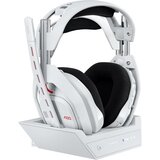 Logitech G Astro A50 Lightspeed brezžične slušalke z bazno postajo bele barve za PC & igralne konzole Cene