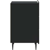  Noćni ormar s ladicama Crna 43x 41 x 68 cm Konstruirano drvo | Eponuda.com
