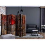  Paravan u 5 dijelova - Heart on wooden background II [Room Dividers] 225x172 | shoptok.hr