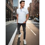 DStreet Koszulka męska polo biała | shoptok.hr