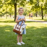 ECO TOYS Plišani Haski u torbi s četkom za njegu 3 god + cijene