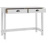  Konzolni stol Hill s 2 ladice 110x45x74 cm od masivne borovine | shoptok.hr