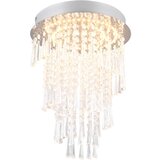 Tri O LED stropna svjetiljka u srebrnoj boji ø 30 cm Pomp – | shoptok.hr