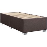  Boxspring krevet s madracem Tamno smeđa 90 x 190 cm Tkanina | shoptok.hr