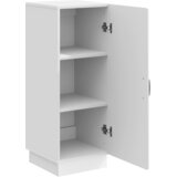  Kreveta Bijela visokog sjaja 33 x 34,5 x 87 cm | shoptok.hr