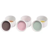 Porcelanast komplet za serviranje 3 ks ø 9 cm Mono –