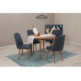 Woody Fashion trpezarijski sto i stolice vina 1048 atlantic pine navy blue | Eponuda.com