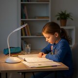  LED prigušiva punjiva stona lampa VISUA LED/5W/5V 3000-5000K bela | Eponuda.com