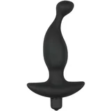 EasyToys - Anal Collection crni silikonski analni vibrator Easytoys