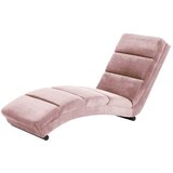 Actona Ružičasta baršunasta ležaljka Slinky | shoptok.hr