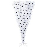  Umjetno božićno drvce s stalakom Bijelo 240 cm PVC i Čelik | shoptok.hr