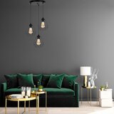  Visilica na sajli DIAMENT 3xE27/60W/230V | Eponuda.com