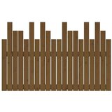  Uzglavlje za krevet boja meda 127 5x3x80 cm masivna borovina | shoptok.hr