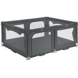Lionelo dječja igraonica/vrtić Florence Easy Fold 151x185x76,5 cm, Grey Graphite | shoptok.hr