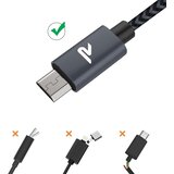 RAMPOW Micro USB premium kabel QC 3.0 2.4A - 2 m | Shoptok.si