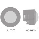 Osram senzor pokreta za spušteni plafon 360° flush 230V, beo | Eponuda.com