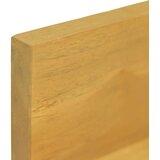  Zidne police 2 kom 90 x 10 x 10 cm od masivne tikovine | shoptok.hr