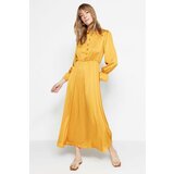 Trendyol Evening Dress - Yellow - Skater cene