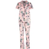 Trendyol Pajama Set - Pink - Floral Cene