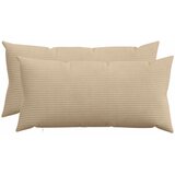  Presvlaka za jastuk 2 pcs HEERLEN Sivosmeđa 40 x 80 cm Kord | shoptok.hr