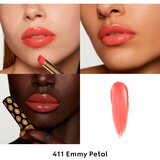 Gucci Beauty Rouge de Beauté Brillant vlažilna šminka odtenek 411 Emmy Petal 1.8 g | Shoptok.si