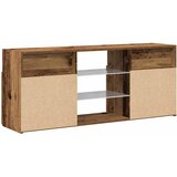 TV ormarić LED boja drva 120x30x50 cm konstruirano drvo | shoptok.hr
