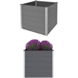  Posuda za Sadnju WPC 100x100x91 cm Siva | shoptok.hr