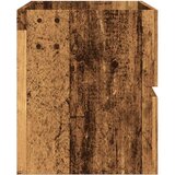 vidaXL Omarica za umivalnik starinski les 100x38,5x45 cm inž. les | Shoptok.si