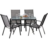 Molarem Home Garnitura vrtnog namještaja - Stol + stolice | shoptok.hr
